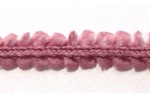 Шнур отделочный "Сороконожка", шир. 5 мм, цв. серо-розовый